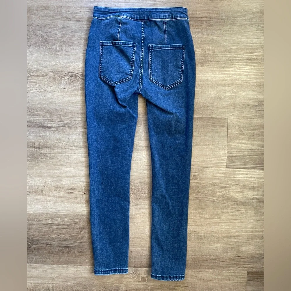 Free People Lace Up Skinny Jeans - Picture 6 of 6